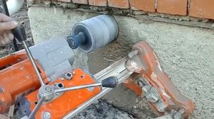 Алмазное бурение блока ФБС