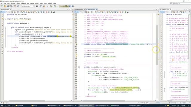 12.4 Assignment a7 Dice Roller Stats смотреть онлайн