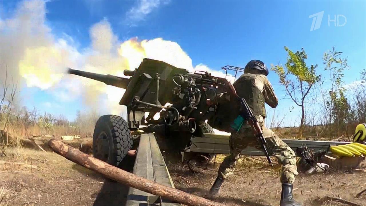 Интенсивная боевая работа идет у российских военных в районе населенных пунктов Работино и Вербовое