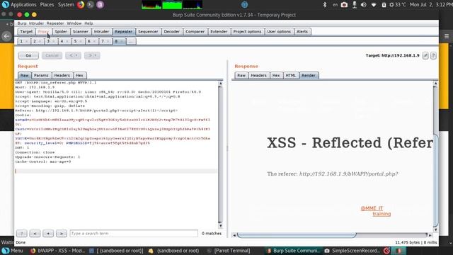 bWAPP XSS - Reflected (Referer) Low and Medium Levels смотреть онлайн