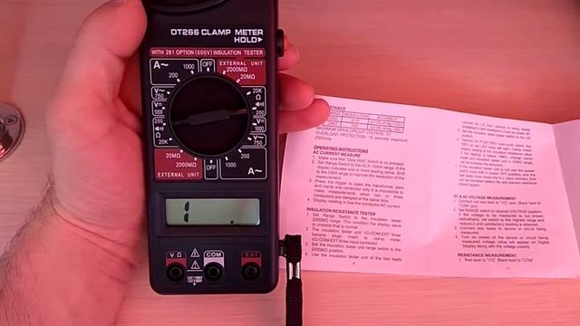 ТОКОВЫЕ КЛЕЩИ, МУЛЬТИМЕТР КРАТКИЙ ОБЗОР / Digital Clamp Meter смотреть онлайн