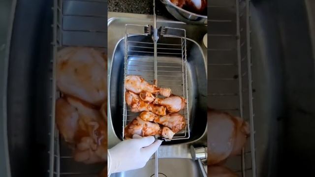 Easy hack to fill a BBQ Rotisserie Spit Basket