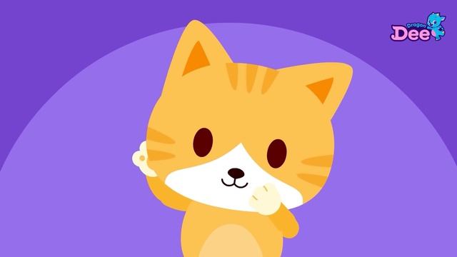 Pet etiquette game for kids | Be Careful with a Stray Kitten | Animal Safety Games ? | Dragon Dee