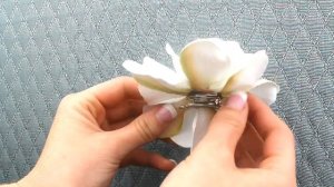 Gardenia Bridal Hair Flower by Hair Comes the Bride