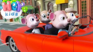 La voiture du patron  Chansons pour bébé et dessins animés | HeyKids Français