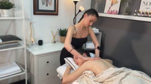 ASMR Female Sleep Mode - Relaxing ASMR Head, Back and Neck Massage