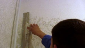Декоративная штукатурка дешево и недорого из обычной шпаклевки и штукатурки своими руками