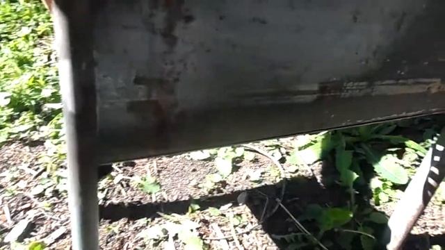 Из ненужных листов металла сделал МАНГАЛ для шашлыка смотреть онлайн