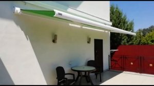 Маркиза навес от солнца и дождя для дачи, дома, кафе | Жалюзинск