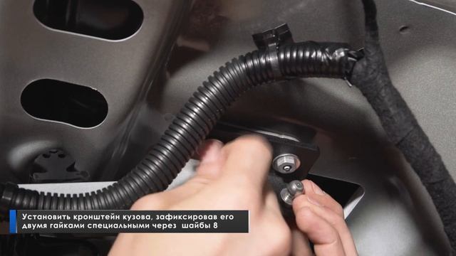 Установка амортизаторов багажника на Lada Vesta Cross. смотреть онлайн