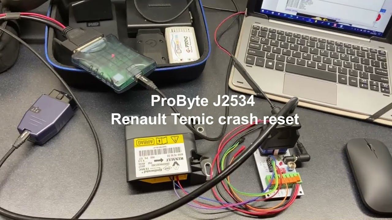 ProByte Renault temic crash reset смотреть онлайн
