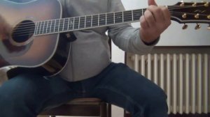 Sound test acoustic guitar,  (Cort Gold D 8)