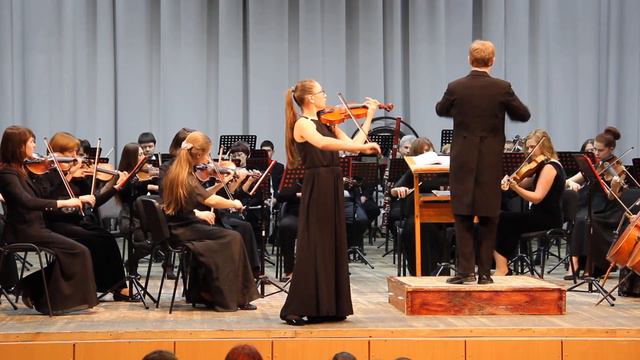 Э.Лало-Испанская симфония часть 1 (для скрипки с оркестром). Арина Уразова смотреть онлайн