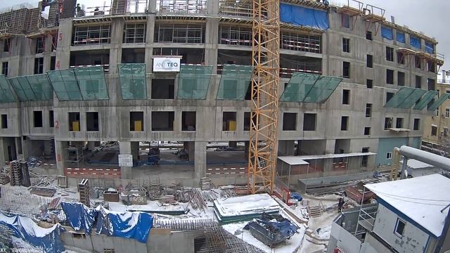 Таймлапс Басманный 5. 13 ноября 2016. Камера 2 смотреть онлайн