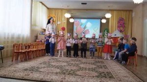 Оркестр "Котята-поварята" (М.Ю.Картушина) исполняют дети 2-ой мл.гр.(3-4 г.)