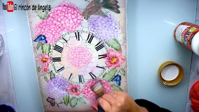RELOJ hecho con CARTON RECICLADO y decoupage ♻️DIY MANUALIDADES смотреть онлайн