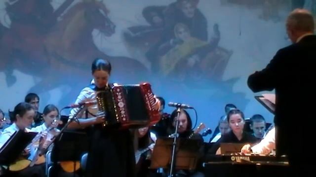 "Кубанская залихватская" София Рослякова (гармонь) НОККиИ Новосибирск