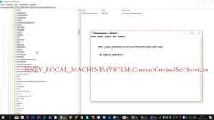 Удаление записей из служб Windows