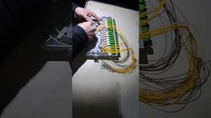 Укладка оптоволокна