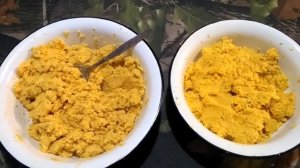 Сырая прикормка для ловли карася, леща и карпа.