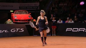 2017 Porsche Tennis Grand Prix Final | Laura Siegemund vs Kristina Mladenovic | WTA Highlights