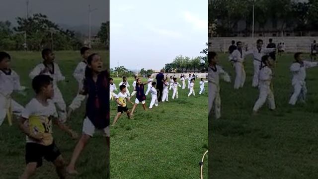 first day of taekwondo ??my son and daughter like ? subscribe and comment ??