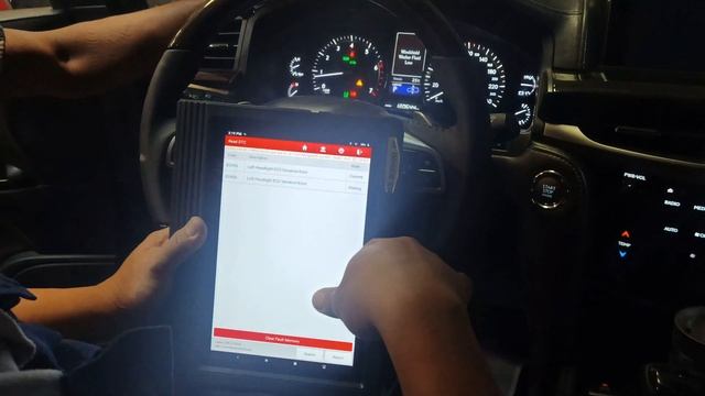 B2456_Left headlight ECU variation error. How to synchronize the ecu. (part 1) #lexus #toyota смотреть онлайн