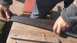 Идеальный результат заточки ручной пилы