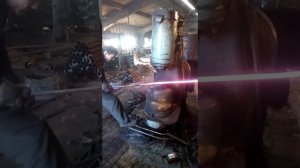 Кузнечный горн на отработке-эффективность.