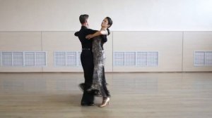 Four step change in Tango   Фо-степ перемена в Танго