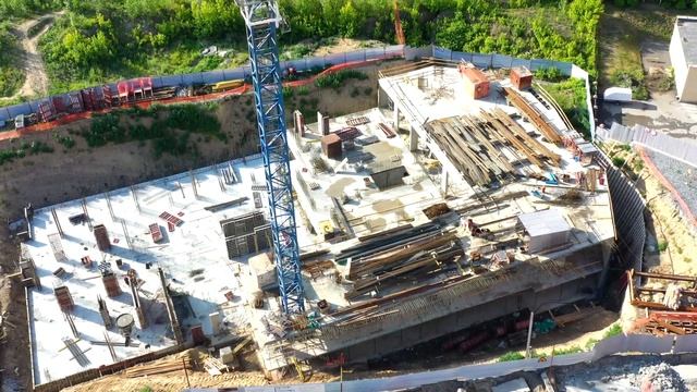 ЖК Менделеев | Июль 2023 | Динамика строительства | ГК СМСС