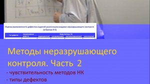 Методы неразрушающего контроля. Часть 2