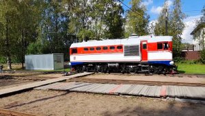 ТЕПЛОВОЗ ТУ2-191 ВЫШЕЛ НА НЕБОЛЬШУЮ ОБКАТКУ НА СТ.ОЗЁРНАЯ.(МОЖД)