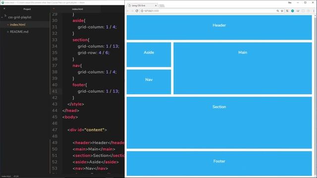 CSS Grid Tutorial #7 - Create a 12-Column Grid