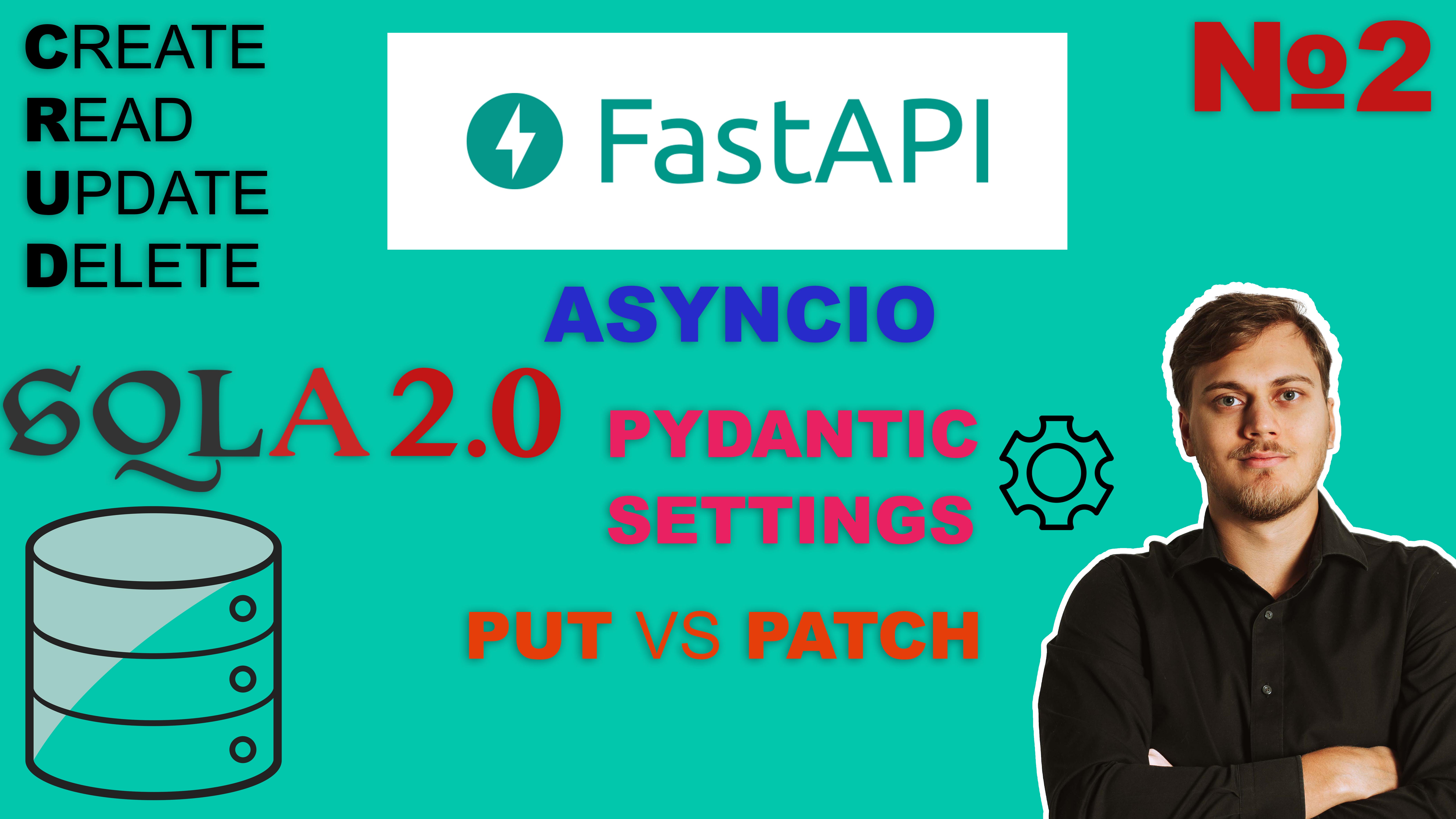 Веб-приложение на FastAPI. SQLAlchemy 2.0, Pydantic Settings, asyncio, CRUD. Видео 2