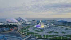 СОЧИ Олимпийский парк пгт Сириус Роза Хутор с квадрокоптера