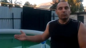 Очистка бассейна перекисью водорода.