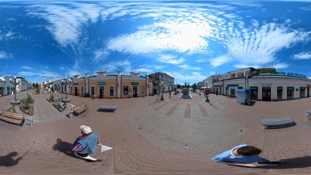 "Арбат" -центр Улан-Удэ ул. Ленина. 360° панорама.#2