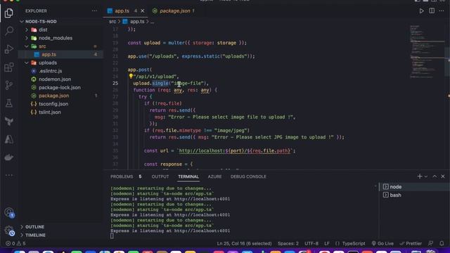 Images Upload | Single or Multiple Images | Using Node js and React js - [ 2023 ]