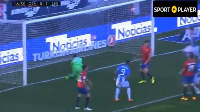Dimitrios Siovas GOAL Osasuna 0 - 1 Leganes 09/04/2017 HD смотреть онлайн