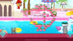 Мой говорящий Том и Друзья . Погоня за конфетами. Мультик игра. My talking Tom friends