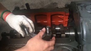 Crankshaft/camshaft settings of Deutz F3L 914, 3 cylinders diesel generator engine