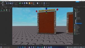 How To Make A Simple physics door (Roblox Studio Tutorial)