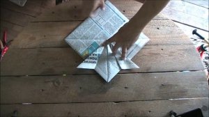 Как Сделать из бумаги Шлем Самурая Своими Руками / Шапки из газет / Sekretmastera
