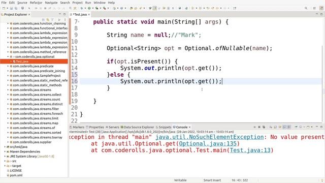 31 How To Use Java 8 Optional Class? смотреть онлайн