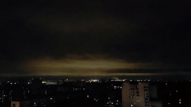 Северное сияние в Москве 8 сентября 2017 смотреть онлайн