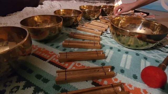 Медитация на гармонизацию структуры. Чакрафон. Тибетские чаши ✨