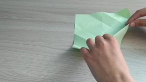 Оригами подставка под Кубик Рубика