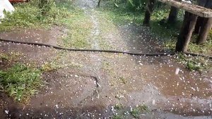Сильнейший град в Чувашии 24.07.2016