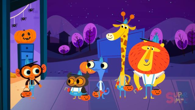 A Mr. Monkey Halloween | Mr. Monkey, Monkey Mechanic | Halloween Cartoon